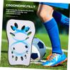 KICHOUSE Football Guardrail 5 Pairs Boys and Girls Soccer Shin Guards Easy to Care for Reusable for Boys and Girls' Safety view 3