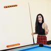 Pool Cue Racks,Rack 2 Piece Billiard Cue,Wall Mounted 6 Pool Stick Holder with 6 Cue Clips,Wooden Billiard Pool Cue Accessories view 4