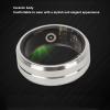 Smart Ring Health, Health Ring to Monitor Fitness Sleep Heart Rate, Step Counting, Remotely Take Photo, IP68 Smart Health Ring for Men Women, Silver (9) view 2