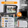PARKVISION Bicycle Rear View Camera, 9-Hour Runtime, 4.3'' 1080P Monitor view 2