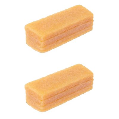 2 Pcs Skateboard Grip Tape Cleaner Rubber Eraser Stick for Sanding Belts, Discs, and Skateboard Accessories - Portable Abrasive Cleaning Block for Woodworking and Snowboarding