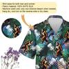 Bigfoot Dis Golf Hawaiian Shirt for Men - Sasquatch Sport Men's Hawaiian Shirt, Button Down Shirt Short Sleeve(MP_Bigfoot_38) Size L view 4