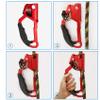 Climbing Ascender, Rappelling Gear Equipment Rope Clamp, for Rescue Caving for Rock Climbing Tree Arborist() view 4
