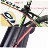HANABASS 2pcs Bike Housing Wire Buckle for Brake and Gear Cables Durable Lightweight Fixing Holder for Mountain Bikes Black view 4