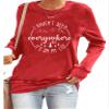 I Havent Been Everywhere But Its On My List Hoodie I Haven'T Been Everywhere But It'S On My List Sweatshirt I Haven'T Been Everywhere But It'S On My List Shirt Long Sleeve Tee Shirts Red view 1