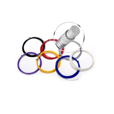 HANABASS 0.69mm Badminton Racket String Longevity Precision for Training Random Color