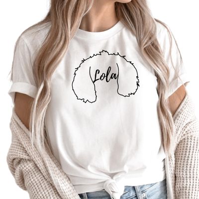 Custom Shirt for Boykin Spaniel Owner, Boykin Spaniel Ears in Pocket, Personalized Dog Name Shirt, Gift for Boykin Spaniel Mom, S3136