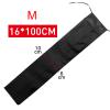 NUOYAQI Waterproof Oxford Cloth Fishing Rod Bag Cover Fishing Tackle Storage Bag Sleeve Portable Fishing Rod Protective Bag, 16x140cm, As the Pic Show view 3