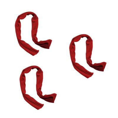 HANABASS 3pcs Red Bandana Headband for Men Workout Accessories Instant Cooling Towel
