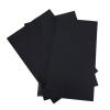3Pcs Repair Patches Kit, Waterproof PVC Repair Patches Kit Set Accessory, Rowing Supplies PVC Raft Patch Material Hypalon Repair Kit Hypalon Repair Kit for Inflatable Raft Boat Canoe Kayak(Black) view 1