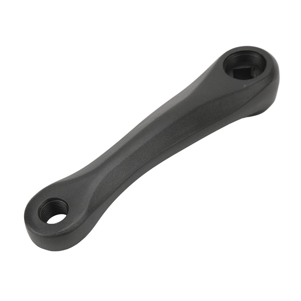 HERCHR Crank Arm 140mm Electric Bicycle Diamond Hole Crank Mid Motor Cranks Aluminum Alloy Electric Bike Crank Leg for Replacement
