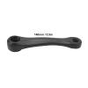 HERCHR Crank Arm 140mm Electric Bicycle Diamond Hole Crank Mid Motor Cranks Aluminum Alloy Electric Bike Crank Leg for Replacement view 2