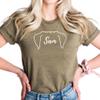 Boxer Ears in Pocket, Custom Shirt for Boxer Dog Owner, Personalized Dog Name Shirt, Gift for Boxer Dog Lover, Boxer Mom Shirt, S3222 view 1