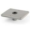 Boat Seat Base Mount Boat Seat Pedestal Base Mount Plate for 3/4" Pin Post Socket, Heavy Duty Marine Pedestal Bracket for Most Marine Fishing Pontoon Bass view 1
