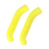 HANABASS 1pair Slip Silicone Brake Handle Sleeves Comfortable Grips for Mountain Bike Brake Levers Yellow and Easy to Install for Long Rides view 1