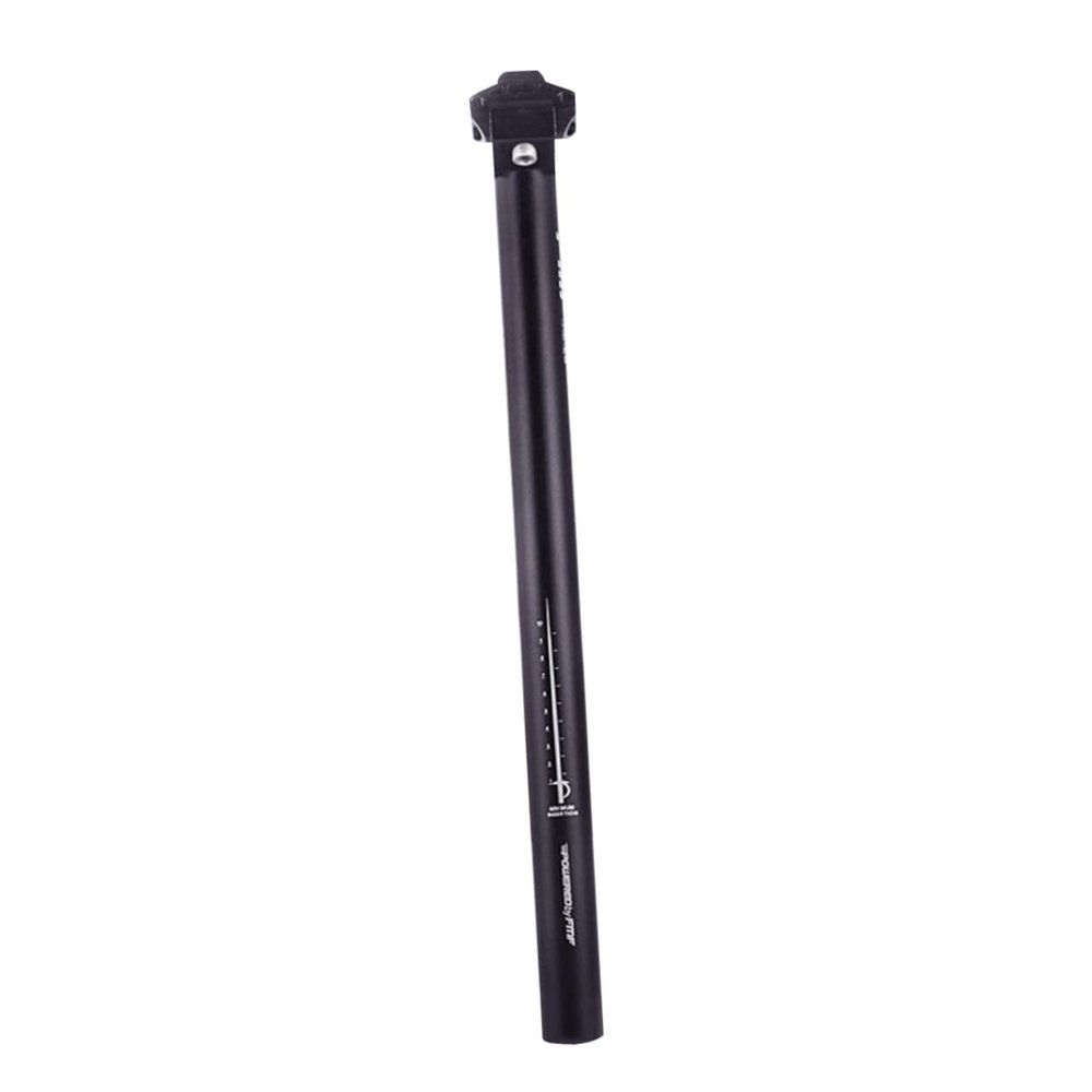 HANABASS Aluminum Alloy Seatpost for Mountain and Road Bikes Head for Custom Angle Durable and Finish Compatible with Bicycle Models Black