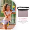 HANABASS 3pcs Mesh Tennis Ball Bag Fanny Pack for Tennis Balls Creative Picker Bag view 3