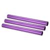 PATIKIL Relay Track Baton, 3 Pack Aluminum Tube Field Running Race Stick Corrosion Resistant for Outdoor Athletics Sport Game Practice Tool, Purple view 1