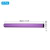 PATIKIL Relay Track Baton, 3 Pack Aluminum Tube Field Running Race Stick Corrosion Resistant for Outdoor Athletics Sport Game Practice Tool, Purple view 2