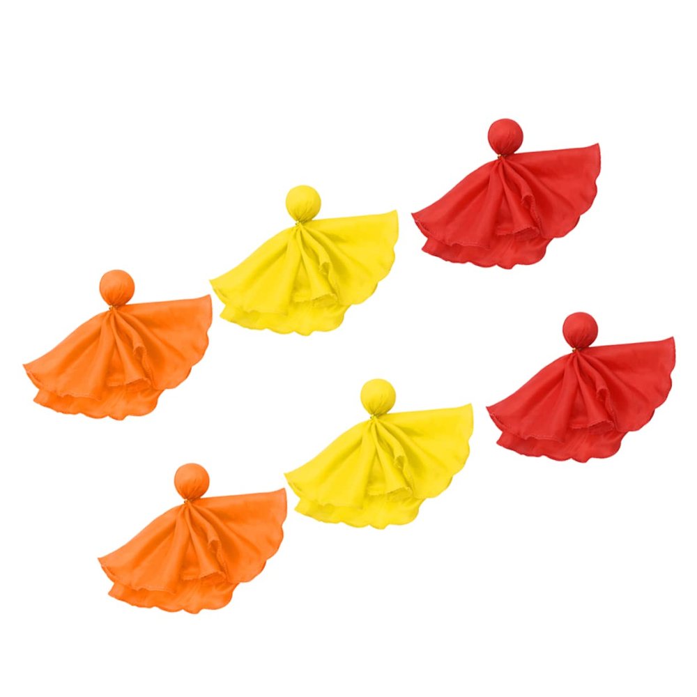 HANABASS 6 Pcs Football Party Supplies Soccer Game Supplies Soccer Referee Flag Tossing Flags Challenge Flag Referee Supplies Referee Throwing Flag Soccer Flag Accessories Sports