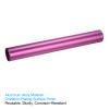 PATIKIL Relay Track Baton, Aluminum Tube Field Running Race Stick with Whistle Corrosion Resistant for Outdoor Athletics Sport Game Practice Tool, Pink view 3