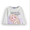 Disney Frozen Elsa Girls Pajama Set | Kids Princess White Long Sleeve Top & Pink Long Leg Graphic PJs | Film Merchandise Gift view 3