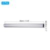 PATIKIL Relay Track Baton, 2 Pack Aluminum Tube Field Running Race Stick Corrosion Resistant for Outdoor Athletics Sport Game Practice Tool, Silver view 2