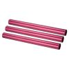 PATIKIL Relay Track Baton, 3 Pack Aluminum Tube Field Running Race Stick Corrosion Resistant for Outdoor Athletics Sport Game Practice Tool, Red view 1