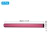 PATIKIL Relay Track Baton, 3 Pack Aluminum Tube Field Running Race Stick Corrosion Resistant for Outdoor Athletics Sport Game Practice Tool, Red view 2