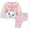 Disney The Aristocats Marie Girls Pajama Set | Kids Long Sleeve Striped Long Leg Graphic PJs in Pink | Sleepwear Merch Gift view 1