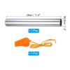 PATIKIL Relay Track Baton, Aluminum Tube Field Running Race Stick with Whistle Corrosion Resistant for Outdoor Athletics Sport Game Practice Tool, Silver view 2