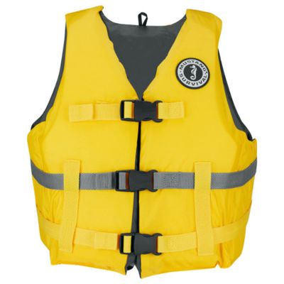 Mustang Survival Livery Foam Vest - Yellow, X-Large/XX-Large