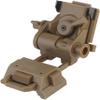Night Vision Tactical Helmet Mount, L4g24 NVG Mount, Plastic Mud view 2