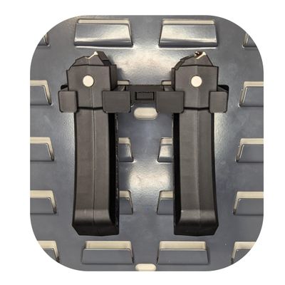 Hammy3DPrints Mount for 10/22 22LR and 17HMR/22WMR Mags - Secure It/Akro Mils | Magazine Holder Storage Rack (22LR, Standard Panel)