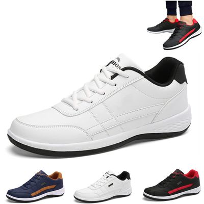 MiNGQIU Kilboot Orthopedic Mens Shoes,Men's Spring Sports Shoes,Men's Fashion Sneakers,Sport Gym Sneakers for Men (White,10)