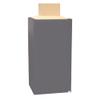 We Pad It Safety Pole Pad, for Square Pole Only, 4 FT Tall, 1 Thick Foam, Weatherproof, UV-Resistant, Hook/Loop Closure view 1