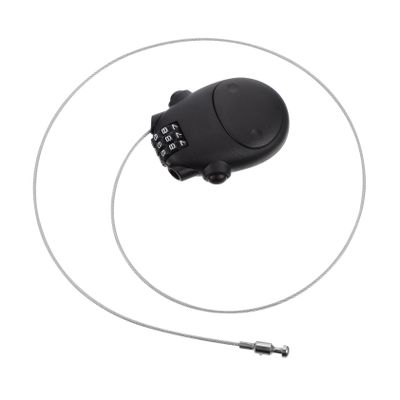 Yardwe Theft Extendable Steel Lock for Helmets and Portable Outdoor Riding Thousands of Combinations for Enhanced Security
