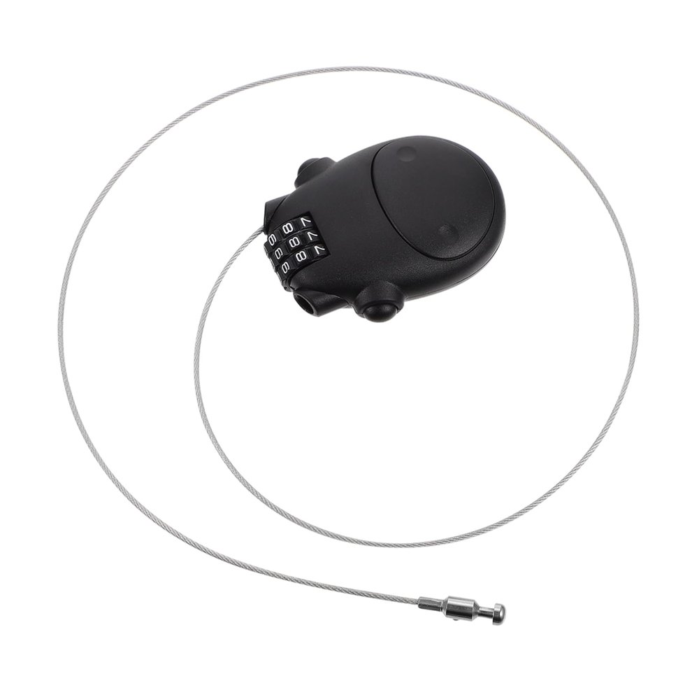 Yardwe Theft Extendable Steel Lock for Helmets and Portable Outdoor Riding Thousands of Combinations for Enhanced Security