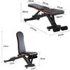 Fitness Equipment Adjustable Weight Bench Workout Bench Weight Benches Indoor Fitness Equipment Professional Fitness Chairs Multi-Functional Sit-ups Equipment Adjustable Abdominal Trainers view 3