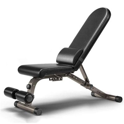Fitness Equipment Folding Dumbbell Stool Adjustable Bench Household Weightlifting Bed Exercise Bench Sit-ups Strength Training Fitness Equipment Bearing 300kg Adjustable Benches