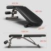 Fitness Equipment Folding Dumbbell Stool Adjustable Bench Household Weightlifting Bed Exercise Bench Sit-ups Strength Training Fitness Equipment Bearing 300kg Adjustable Benches view 2