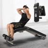 Fitness Equipment Folding Dumbbell Stool Adjustable Bench Household Weightlifting Bed Exercise Bench Sit-ups Strength Training Fitness Equipment Bearing 300kg Adjustable Benches view 3