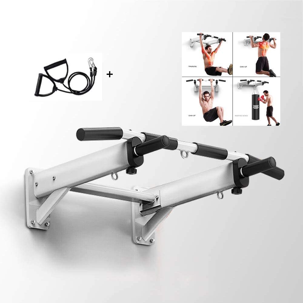 Fitness Equipment Pull-Up Bars Home Gym Wall-mounted, Safety Non-slip Fitness Equipment,Firm And Durable, Safe Load 300kg (Style2) (Style2)