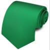 Branduce Emerald Green Tie for Men 63'' Extra Long Wedding Business Premium Silk Woven Green Necktie (TA10-19) view 1