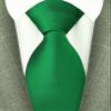 Branduce Emerald Green Tie for Men 63'' Extra Long Wedding Business Premium Silk Woven Green Necktie (TA10-19) view 2
