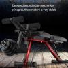 Fitness Equipment Adjustable Weight Bench Folding,Multi-Function Weight Lifting Home Gym Fitness,Bench Press,6 Gears Backrest Adjustable,For Body Workout Home Gym Fitness Equipment,Load 200 Kg ( view 2