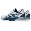 ASICS Men's POWERBREAK FlyteFoam Handball Shoes, 13, White/Vintage Indigo view 3