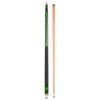 ASKA Billiard Pool Cue Stick, 58", 2pc Construction, Maple Shaft, 13mm Tip, Stainless Steel 5/16x18 Joint. (Green, 19-Ounce) view 2