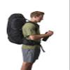 Gregory Stout 55L Unisex Backpacking Pack, Breathable Backpanel, Internal Hydration Sleeve for Water Reservoir (Bladder Not Included), One Size Fits All, Compass Blue view 4