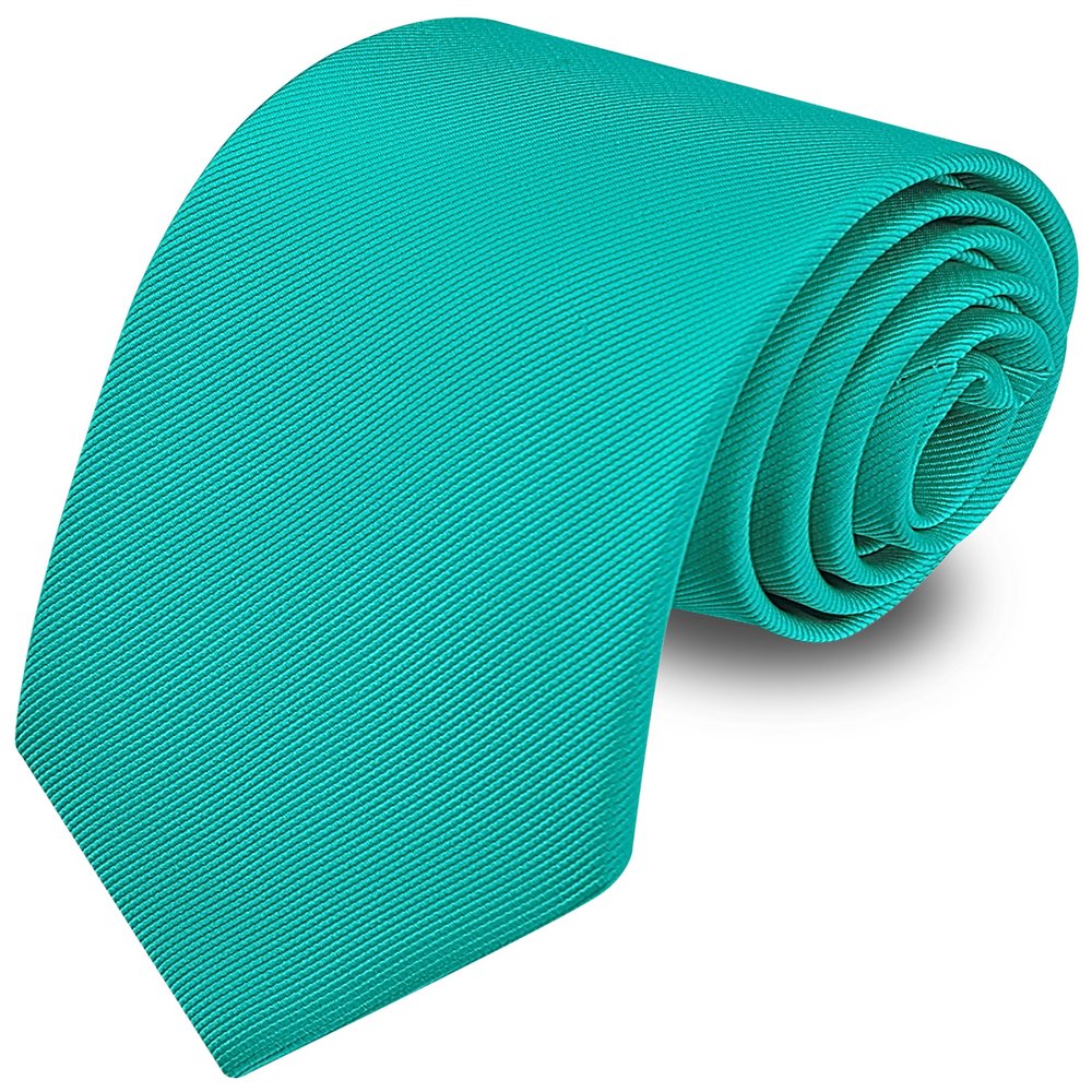 Branduce Aqua Tie for Men Wedding Business Premium Silk 63'' Extra Long Necktie (TA10-33)